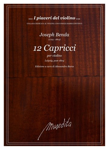 J.Benda - 12 Capricci (Leipzig, s.a.)
