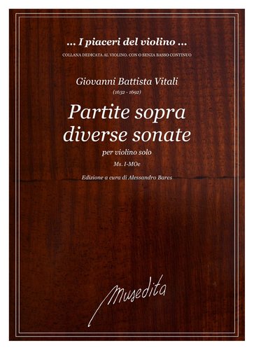 G.B.Vitali - Varie partite sopra diverse sonate per il violino (Ms, I-MOe)