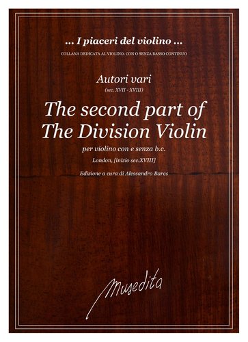 AA VV - The second part of the division violin (London, s.a.)