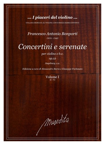 F.A.Bonporti - Concertini e serenate op.12 (Augsburg, s.a.)