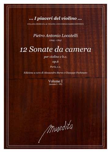 P.A.Locatelli - XII Sonate da camera op.6 (Paris, s.a.)