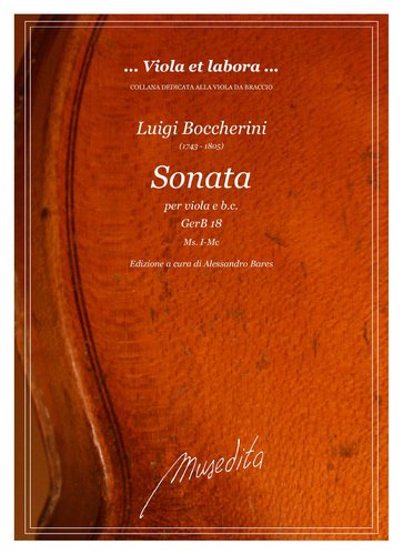 L.Boccherini - Sonata in do minore GerB 18