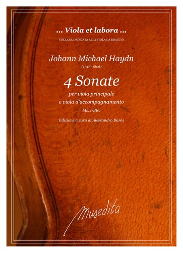 J.M.Haydn - 4 Sonate a viola principale e viola d'accompagnamento (Ms, I-BRc)