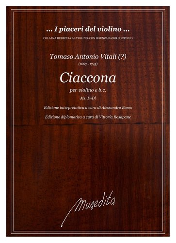 T.A.Vitali - Ciaccona (Ms, D-Dl)