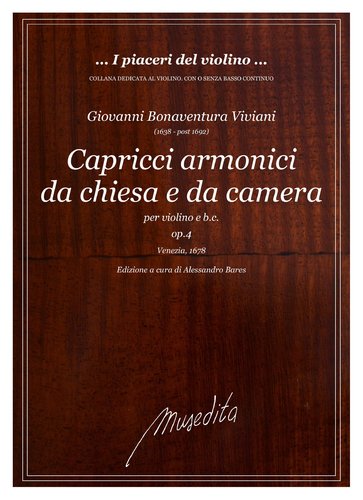 G.B.Viviani - Capricci armonici op.4 (Venezia, 1678)