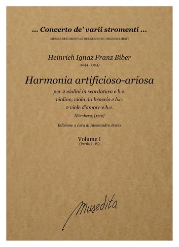 H.I.F.Biber - Harmonia artificioso-ariosa (Nürnberg, 1712)