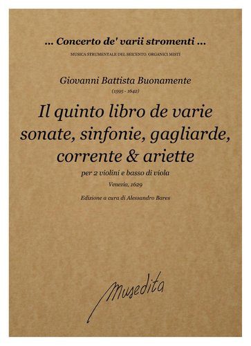 G.B.Buonamente - Il quinto libro de varie sonate, sinfonie ... (Venezia, 1629)