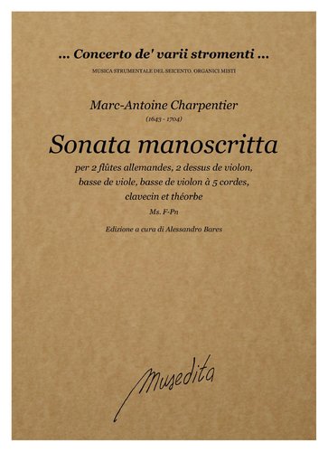 M.A.Charpentier - Sonata manoscritta (F-Pn)