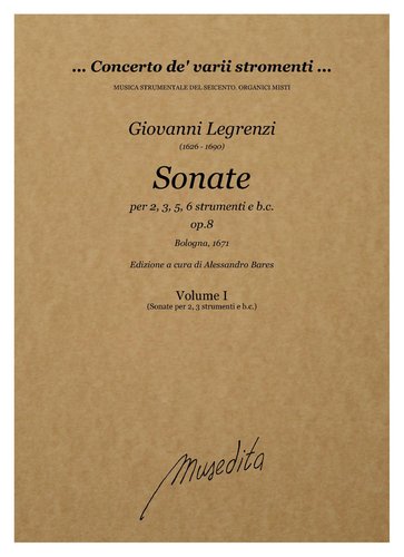 G.Legrenzi - Sonate op.8 (Bologna, 1671)