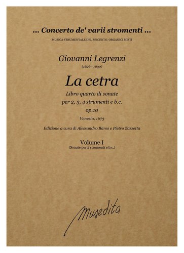 G.Legrenzi - La cetra op.10 (Venezia, 1673)