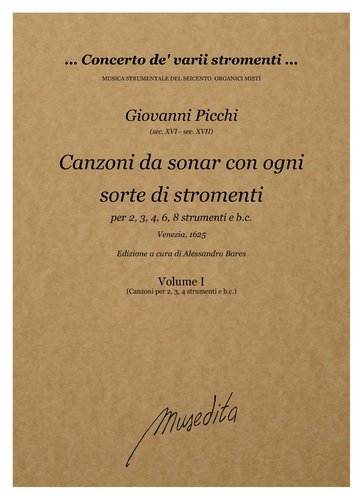 G.Picchi - Canzoni (Venezia, 1625)