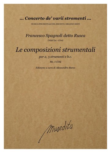 F.Rusca (Spagnoli) - Le composizioni strumentali (ms, duomo di Como)