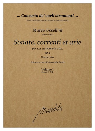 M.Uccellini - Sonate, correnti et arie op.4 (Venezia, 1645)