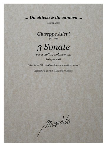 G.Allevi - 3 Sonate (Venezia, 1668)