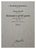H.Purcell - Sonnata's of III parts (London, 1683)