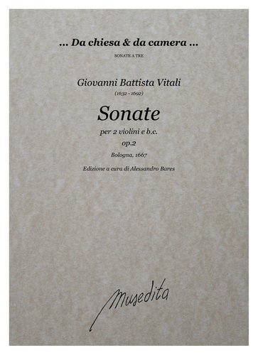 G.B.Vitali - Sonate op.2 (Bologna 1667)