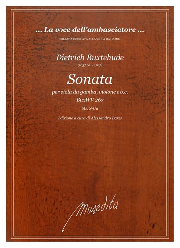 D.Buxtehude - Sonata BuxWV 267 (Ms, S-Uu)