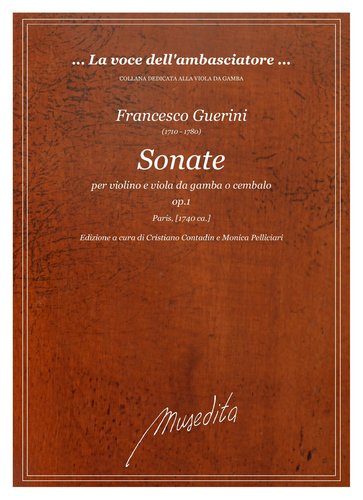 F.Guerini - Sonate op.1 (Amsterdam, [1740])
