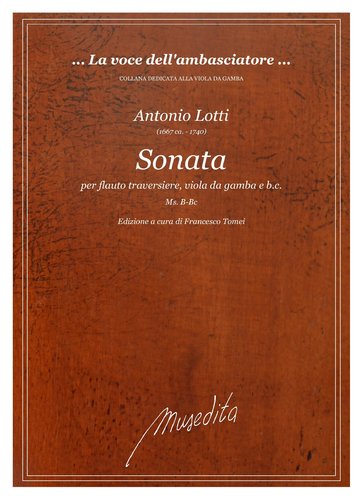 A.Lotti - Sonata (Ms, B-Bc)
