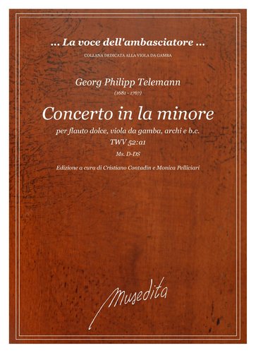 G.Ph.Telemann - Concerto in la minore TWV 52 -a1