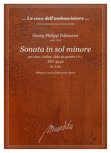 G.Ph.Telemann - Sonata in sol minore TWV 43 -g2