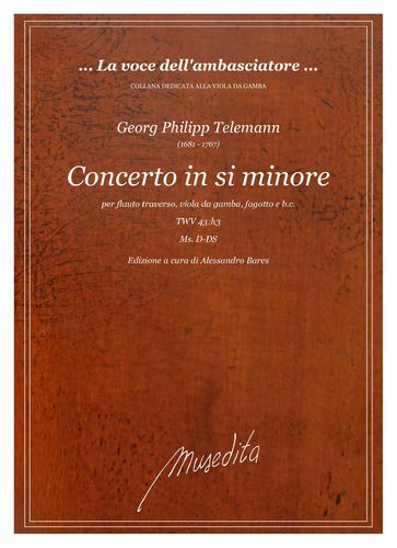 G.Ph.Telemann - Concerto in si minore TWV 43 -h3