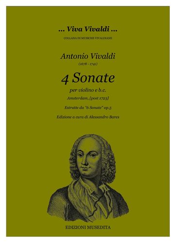 A.Vivaldi - 4 Sonate dall'op.5 (Amsterdam, post 1723)