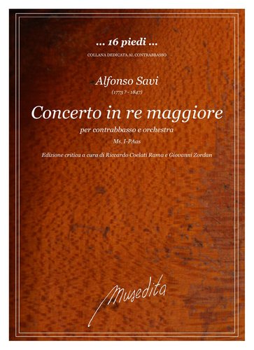 A.Savi - Concerto in re maggiore (Ms, Archivio di stato di Parma)