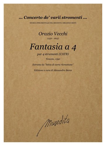 O.Vecchi - Fantasia a 4 (Venezia, 1590)