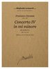 F.Durante - Concerto IV in mi minore