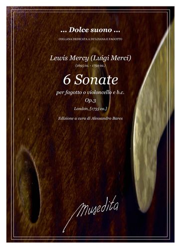 L.Mercy: 6 Sonatas op.3 (London, [1735])