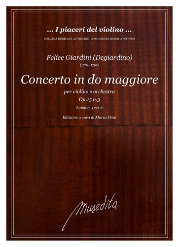 F.Giardini - Concerto in do maggiore op.15 n.3