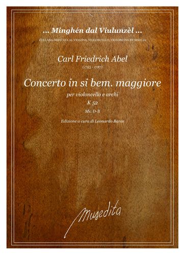 C.Fr.Abel - Cello Concerto in B flat major K 52